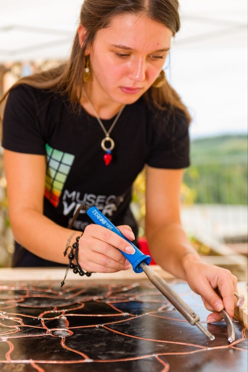 Opera in vetro di Murano